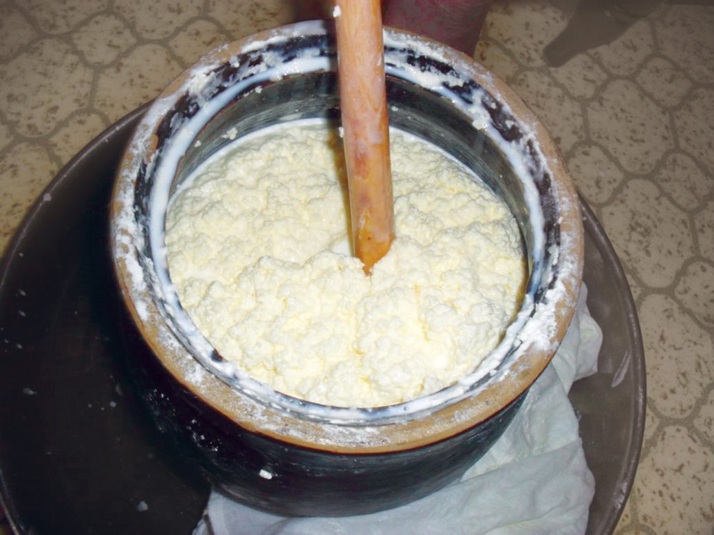 How can you make butter without a churn?
