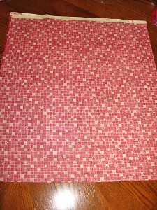 1 Fold Fabric Rectangle