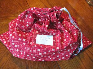 14 Finished gift bag