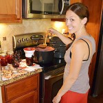 Making jam