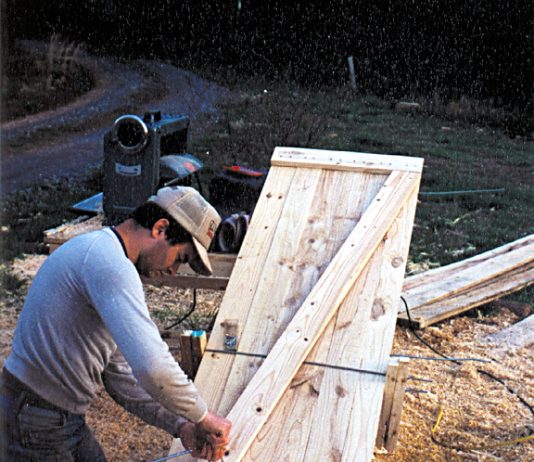 Making Rustic Doors For Pennies