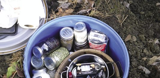 An Old-School Cache To Store Food And Supplies